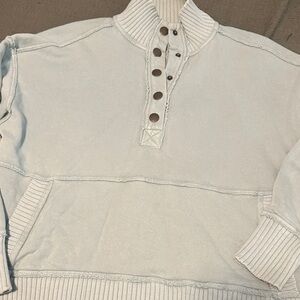 Aerie Aqua Turtleneck Sweater